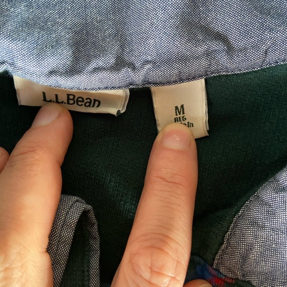 LL Bean Soft Cotton Rugby Shirt - Picture 5 of 8